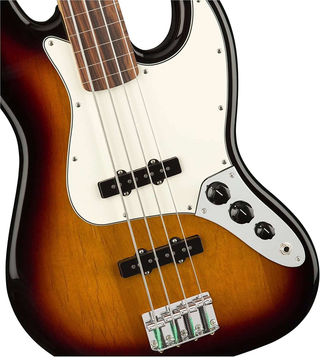 Fender Player Jazz Electric Bass Guitar – Pau Ferro Fingerboard – 3 Color Sunburst 23