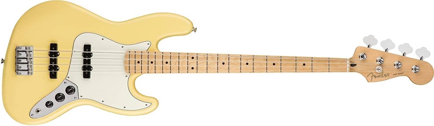 Fender Player Jazz Electric Bass Guitar – Pau Ferro Fingerboard – 3 Color Sunburst 62