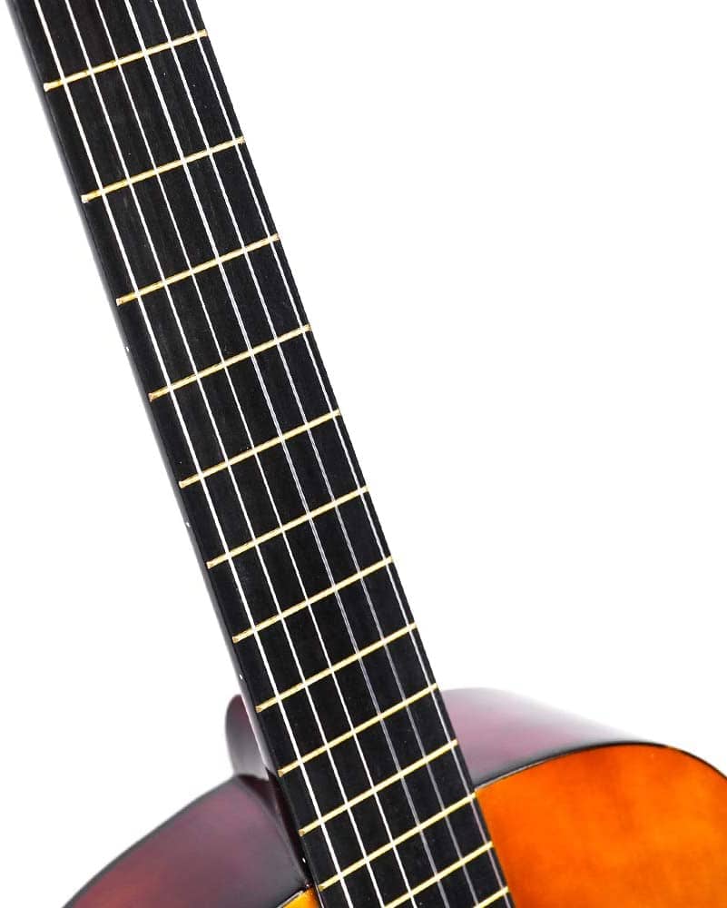 Beginner Guitar Acoustic Classical Guitar 3/4 Junior Size 36 inch Kids Child Student Guitar 6 Nylon Strings Guitar Starter Kits with Waterproof Bag Guitar Clip Tuner Strap Picks Wipe 12