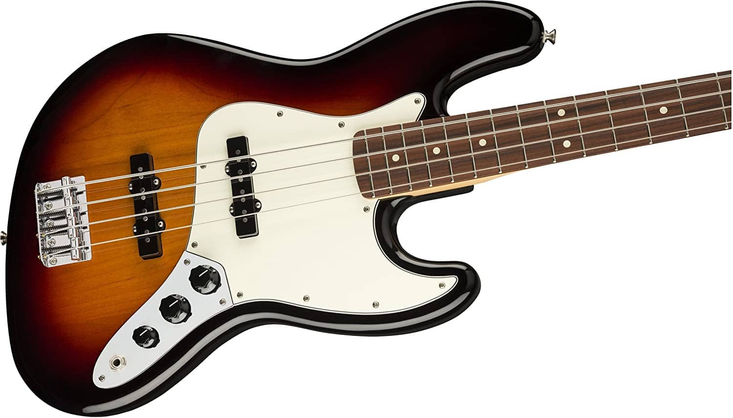 Fender Player Jazz Electric Bass Guitar – Pau Ferro Fingerboard – 3 Color Sunburst 52