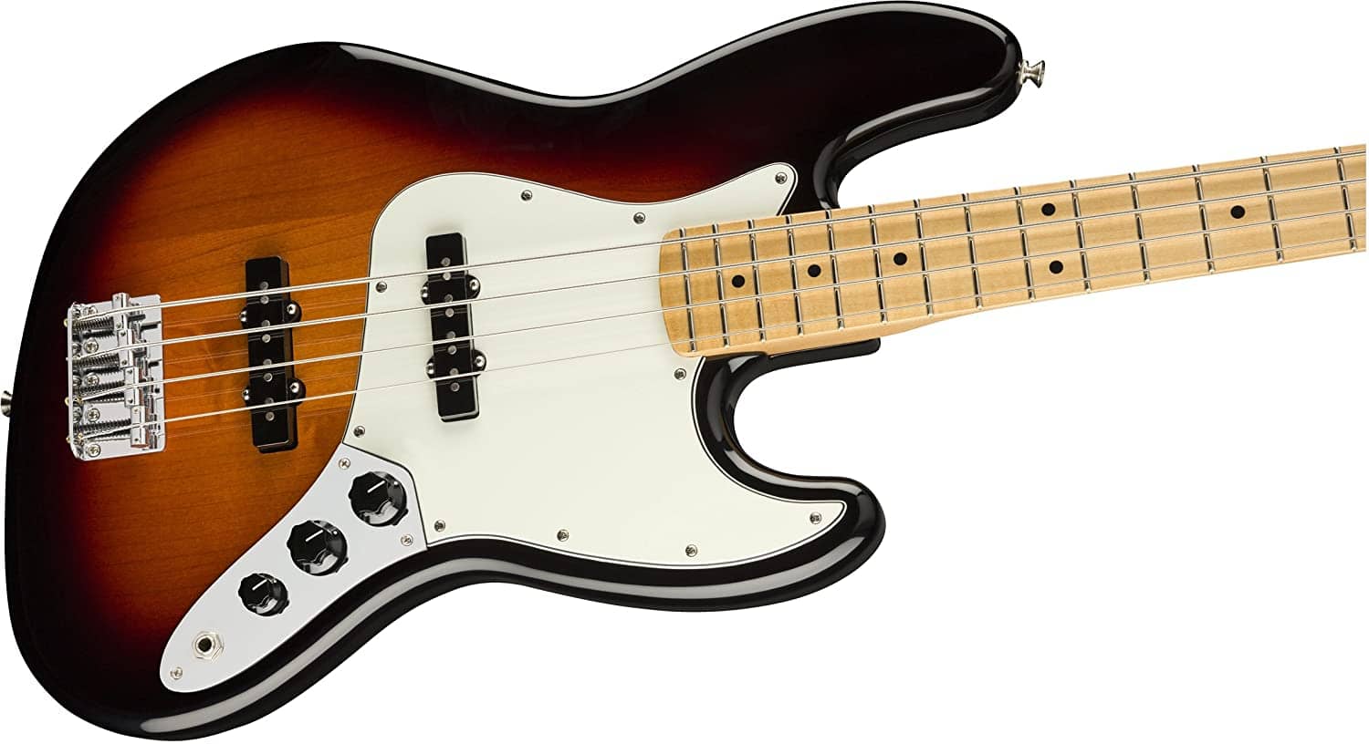 Fender Player Jazz Electric Bass Guitar – Pau Ferro Fingerboard – 3 Color Sunburst 28