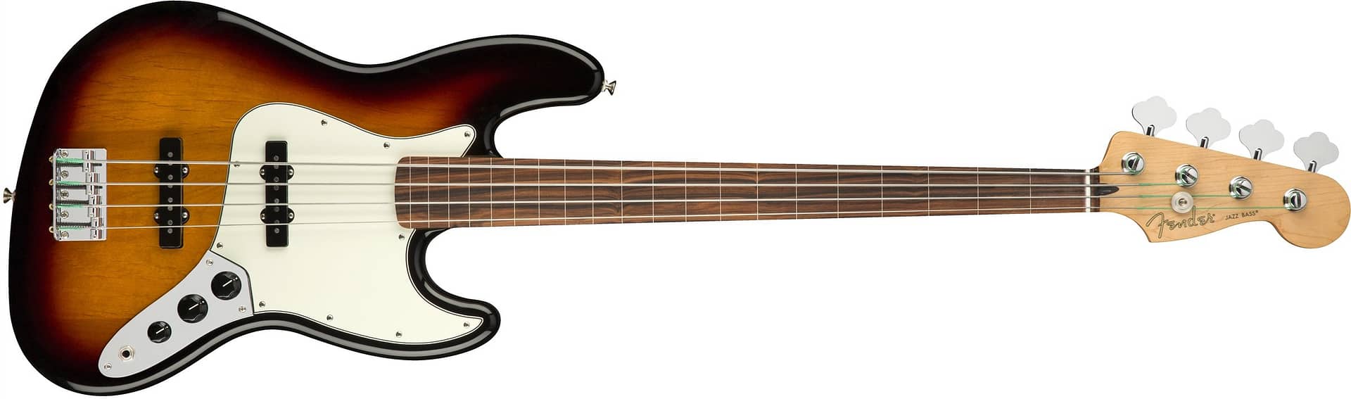 Fender Player Jazz Electric Bass Guitar – Pau Ferro Fingerboard – 3 Color Sunburst 7