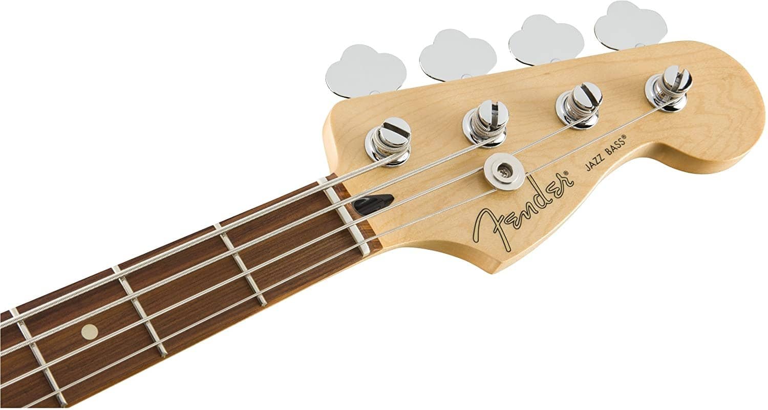Fender Player Jazz Electric Bass Guitar – Pau Ferro Fingerboard – 3 Color Sunburst 12