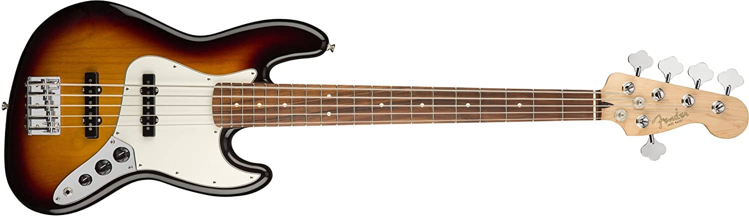 Fender Player Jazz Electric Bass Guitar – Pau Ferro Fingerboard – 3 Color Sunburst 56