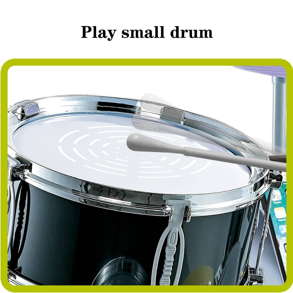 Kids Drum Set Children Junior Drums Kit Simulation Jazz Drums Percussion Musical Instrument Wisdom Development Toys Convert Drum|Party Favors 2
