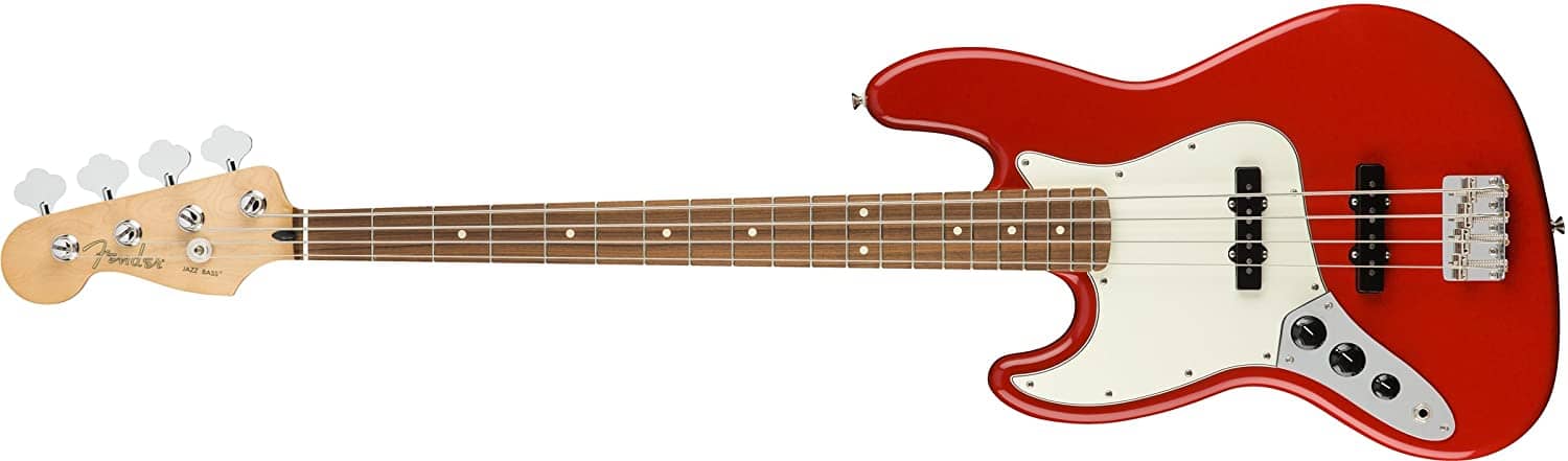 Fender Player Jazz Electric Bass Guitar – Pau Ferro Fingerboard – 3 Color Sunburst 14