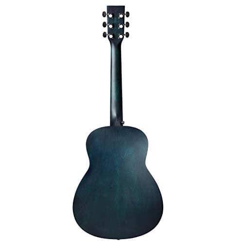 WINZZ 3/4 Dreadnought Acoustic Guitar Bundle with Online Lessons, Bag, Metronome Tuner, Wall-mounted Hanger, Strap, Picks & Cleaning Cloth,36 Inches Right Handed, Dark Hunter Green 4