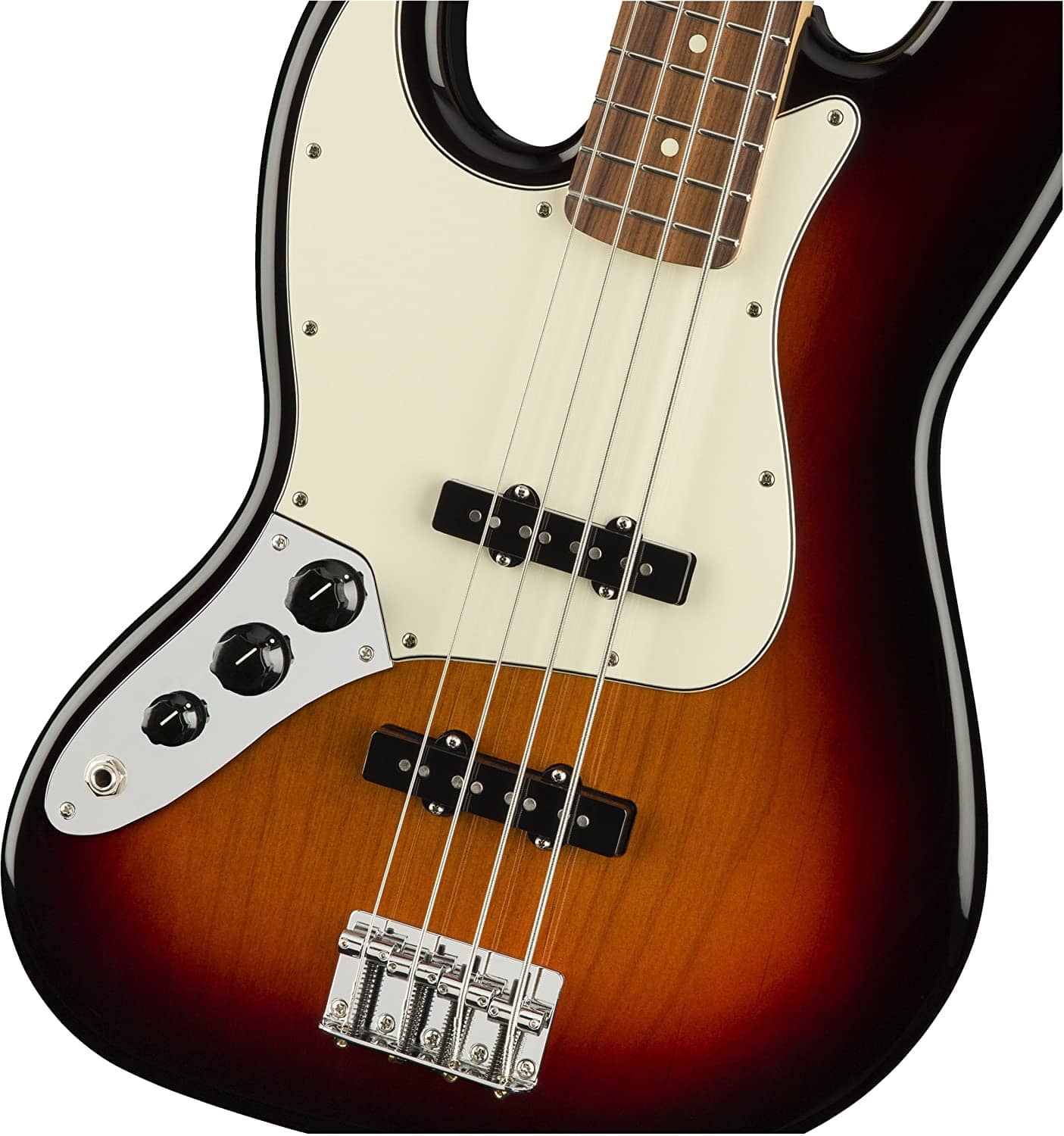 Fender Player Jazz Electric Bass Guitar – Pau Ferro Fingerboard – 3 Color Sunburst 82