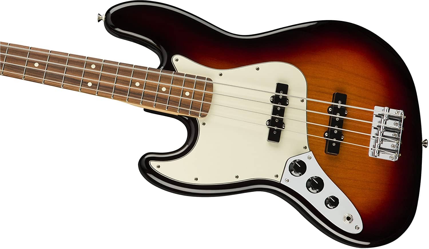 Fender Player Jazz Electric Bass Guitar – Pau Ferro Fingerboard – 3 Color Sunburst 81