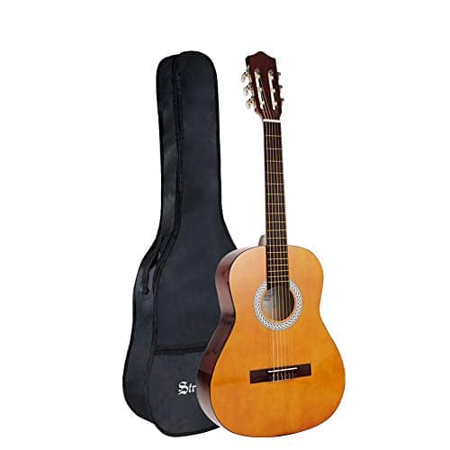 Strong Wind Classical Acoustic Guitar 36 Inch Nylon Strings Guitar Beginner Kit for Students Children Adult 1