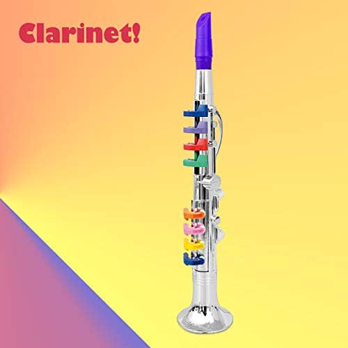 IQ Toys Junior Band 3-Piece Instrument Set (Clarinet, Saxophone, Trumpet) 3