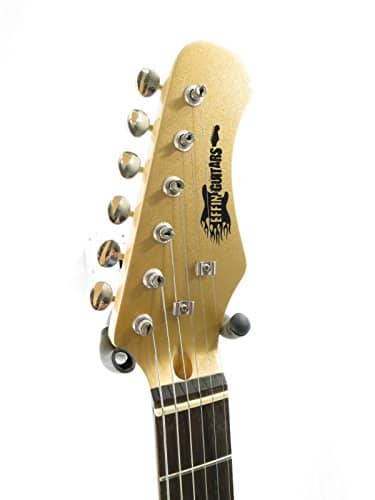Effin Guitars JZM/SGLD Shoreline Gold Vintage Jazz Style Master Electric Guitar 2