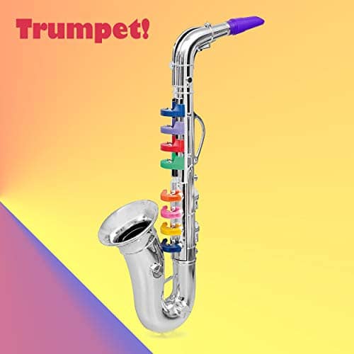 IQ Toys Junior Band 3-Piece Instrument Set (Clarinet, Saxophone, Trumpet) 2