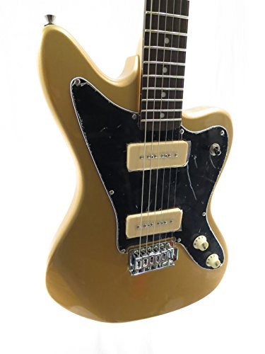 Effin Guitars JZM/SGLD Shoreline Gold Vintage Jazz Style Master Electric Guitar 3