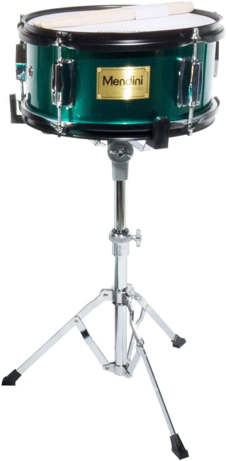 Mendini by Cecilio 16 inch 3-Piece Kids/Junior Drum Set with Adjustable Throne, Cymbal, Pedal & Drumsticks, Metallic Green, MJDS-3-GN 33