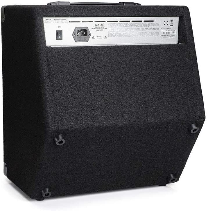 Coolmusic DK-35 50W Personal Monitor Amplifier Electric Drum Amplifier PA Workstation Keyboard Speaker 22